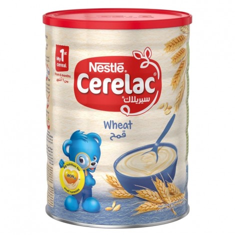 NESTLE CERELAC Infant Cereals with iRON+ WHEAT Baby Food 1kg Tin