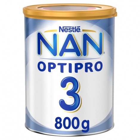 Nestle NAN OPTIPRO Stage 3 From 1 to 3 years Growing Up Milk Based on Cow’s Milk for Toddlers – with Iron 800g