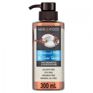 Sulfate Free Nourishing Conditioner with Coconut and Chai Spice, Hair Food, 300ml
