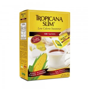 Tropicana Slim Low Calorie Sweetener Sachets - 100 Sachets, 200 g