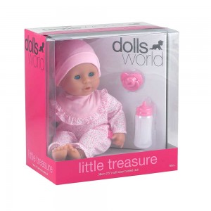 Dolls World Little Treasure 38Cm (15") - Pink, 8102