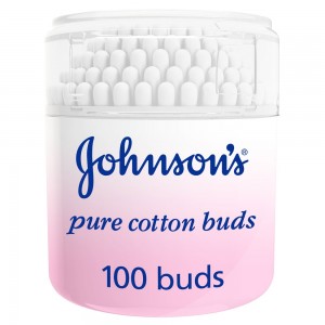 JOHNSON'S, Cotton, Baby Cotton Buds, Box of 100 sticks