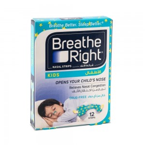Breathe Right Nasal Strips- KIDS, 12 Strips