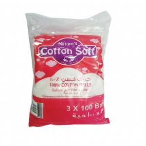 Cotton Soft 3x100 Cotton Balls