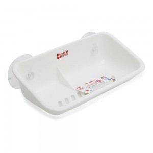Koco-1551-Soap-Dish-with-2-Suction-Cups-White_Hero