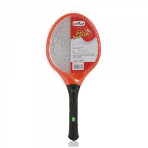 Suntech Electric Rechargeable Bug Zapper Racket for Mosquito Fly Insect - Red